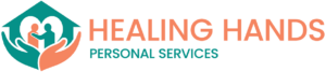 healing hands personal services logo